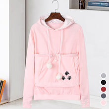 Afbeelding in Gallery-weergave laden, Hoodie met voorvak voor huisdieren
