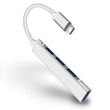 Afbeelding in Gallery-weergave laden, Hoge snelheid USB Type C HUB 4-poort
