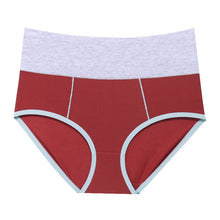Afbeelding in Gallery-weergave laden, Nieuwe grote maten katoenen slip met hoge taille
