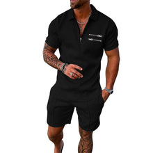 Afbeelding in Gallery-weergave laden, Casual herenpolo met print
