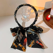 Afbeelding in Gallery-weergave laden, Retro hoofdband met lang lint
