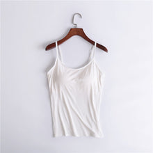 Afbeelding in Gallery-weergave laden, Tanktop met ingebouwde BH
