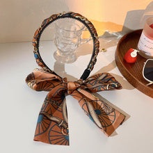 Afbeelding in Gallery-weergave laden, Retro hoofdband met lang lint
