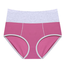 Afbeelding in Gallery-weergave laden, Nieuwe grote maten katoenen slip met hoge taille
