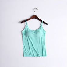 Afbeelding in Gallery-weergave laden, Tanktop met ingebouwde BH

