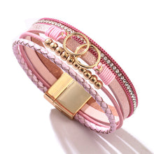 Afbeelding in Gallery-weergave laden, Laag lederen armband
