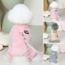 Afbeelding in Gallery-weergave laden, Fleece Huisdier Elastische Jumpsuit met Trekring
