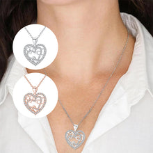 Afbeelding in Gallery-weergave laden, Open Gewerkte Hart Ketting
