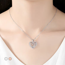 Afbeelding in Gallery-weergave laden, Open Gewerkte Hart Ketting
