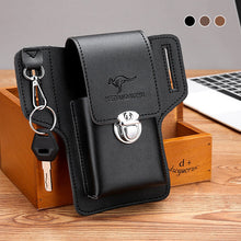 Afbeelding in Gallery-weergave laden, Telefoonholster voor herenriem Mobiele telefoonriempak kaart tas
