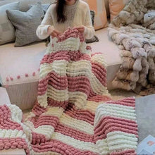 Afbeelding in Gallery-weergave laden, Winter DIY gevlochten parelmoer grove wol (6 stuks)

