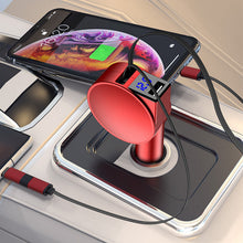 Afbeelding in Gallery-weergave laden, 3-in-1 intrekbare snellaad adapter voor in de auto
