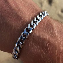 Afbeelding in Gallery-weergave laden, Cubaanse armband van titanium
