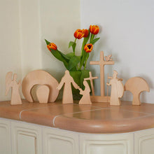 Afbeelding in Gallery-weergave laden, Pasen Scène Houten Decoratie
