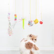 Afbeelding in Gallery-weergave laden, Hangend stuiterend katten speelgoed
