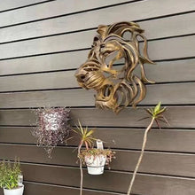 Afbeelding in Gallery-weergave laden, Lion Head Wall Mounted Art
