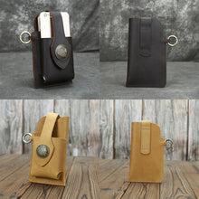 Afbeelding in Gallery-weergave laden, Multifunctionele leren telefoonhoes
