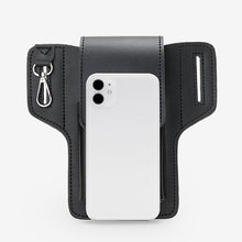 Afbeelding in Gallery-weergave laden, Telefoonholster voor herenriem Mobiele telefoonriempak kaart tas

