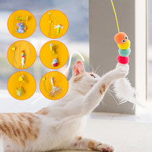 Afbeelding in Gallery-weergave laden, Hangend stuiterend katten speelgoed
