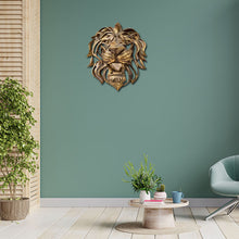Afbeelding in Gallery-weergave laden, Lion Head Wall Mounted Art
