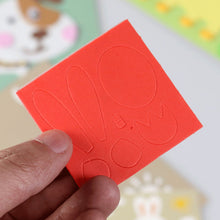 Afbeelding in Gallery-weergave laden, DIY handgemaakte dierenstickers voor kinderen
