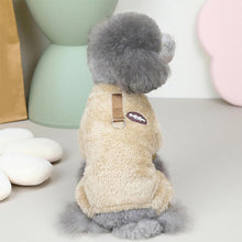 Afbeelding in Gallery-weergave laden, Fleece Huisdier Elastische Jumpsuit met Trekring
