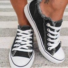 Afbeelding in Gallery-weergave laden, Denim canvas schoenen
