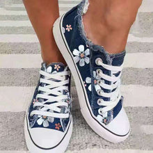Afbeelding in Gallery-weergave laden, Denim canvas schoenen

