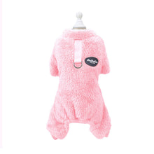 Afbeelding in Gallery-weergave laden, Fleece Huisdier Elastische Jumpsuit met Trekring
