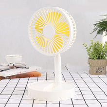 Afbeelding in Gallery-weergave laden, Mini opvouwbare telescopische ventilator voor telefoonhouder
