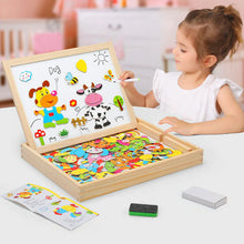 Afbeelding in Gallery-weergave laden, Magnetisch didactisch wit bord 2 in 1
