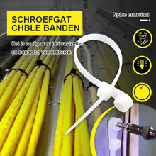 Afbeelding in Gallery-weergave laden, Kabelbinders met schroefgaten

