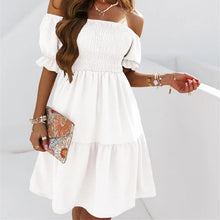 Afbeelding in Gallery-weergave laden, Backless one shoulder dress
