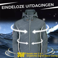 Afbeelding in Gallery-weergave laden, Winddicht waterdicht herenjacket
