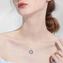Afbeelding in Gallery-weergave laden, Levensboom kristallen hanger ketting
