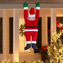 Afbeelding in Gallery-weergave laden, Hanging Climbing Santa Claus Christmas Decor
