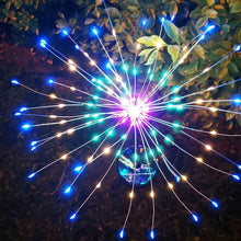 Afbeelding in Gallery-weergave laden, Waterdichte Zonne Garden Vuurwerk Lamp
