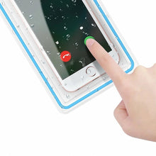 Afbeelding in Gallery-weergave laden, Waterdichte nacht lichtgevende telefoon zakje
