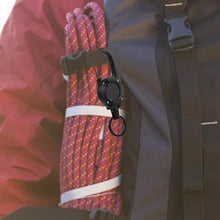 Afbeelding in Gallery-weergave laden, Outdoor automatische intrekbare draadkabel Luya tactische sleutelhanger
