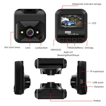 Afbeelding in Gallery-weergave laden, Mini-dashcam
