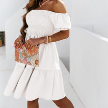 Afbeelding in Gallery-weergave laden, Backless one shoulder dress
