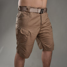 Afbeelding in Gallery-weergave laden, Tactische short in effen kleur
