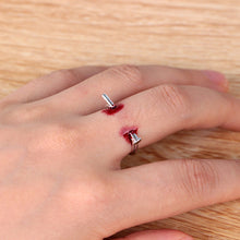 Afbeelding in Gallery-weergave laden, Gekke Halloween Spike Verstelbare Open Ring
