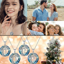 Afbeelding in Gallery-weergave laden, Levensboom kristallen hanger ketting
