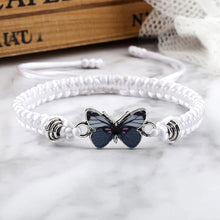 Afbeelding in Gallery-weergave laden, Vlinder bedel armband
