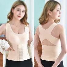 Afbeelding in Gallery-weergave laden, 2-in-1 bh met taille en borsten
