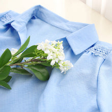 Afbeelding in Gallery-weergave laden, Los damesshirt met lange mouwen en V-hals
