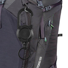 Afbeelding in Gallery-weergave laden, Outdoor automatische intrekbare draadkabel Luya tactische sleutelhanger
