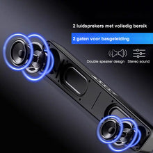 Afbeelding in Gallery-weergave laden, Multimedia Bluetooth Draadloze MP3 Luidspreker
