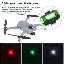 Afbeelding in Gallery-weergave laden, 4 kleuren LED-stroboscooplampen voor vliegtuigen en opladen via USB
